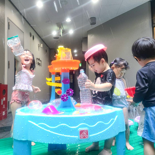 水あそび